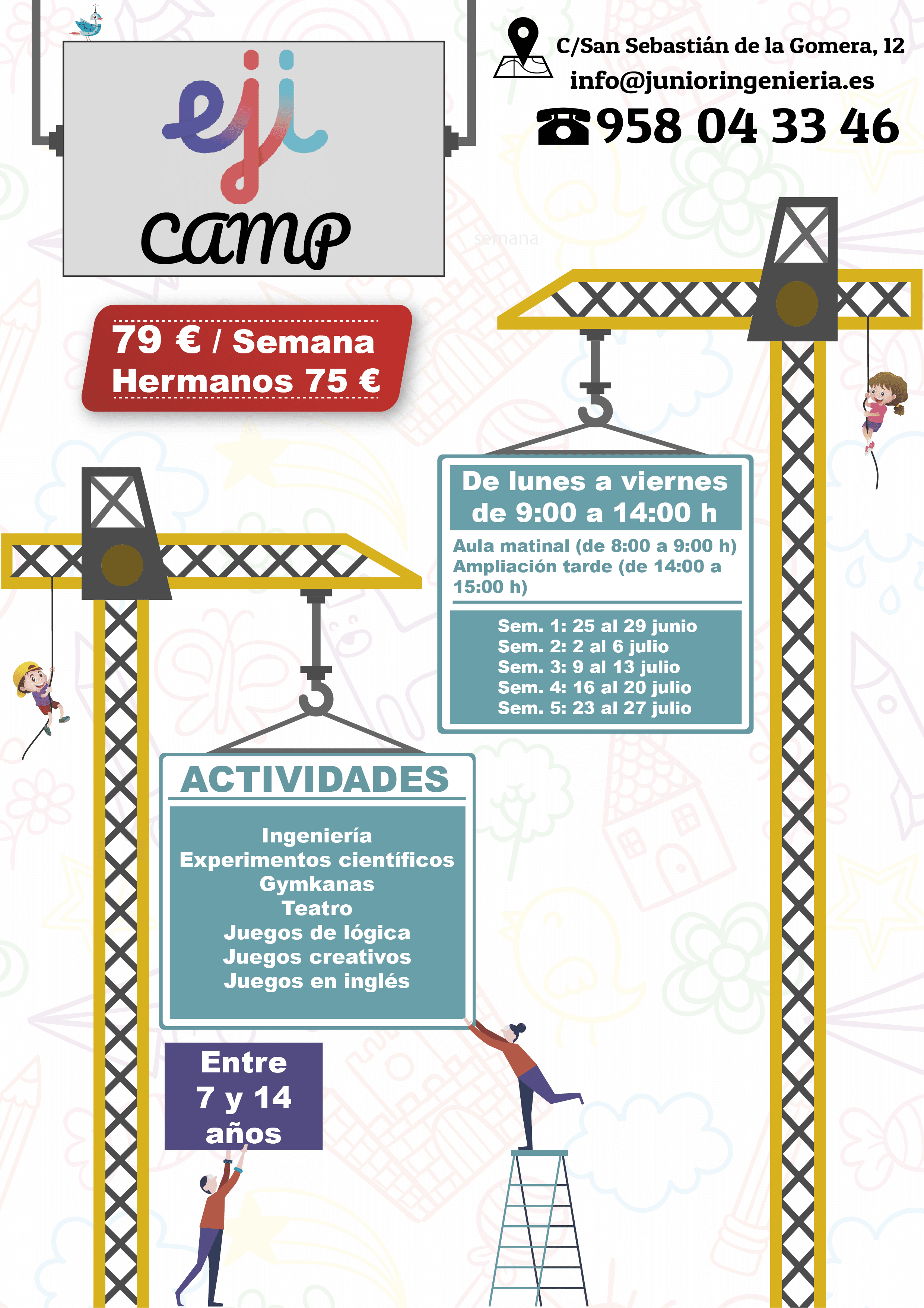 Campamento de Verano para niños y niñas EJI