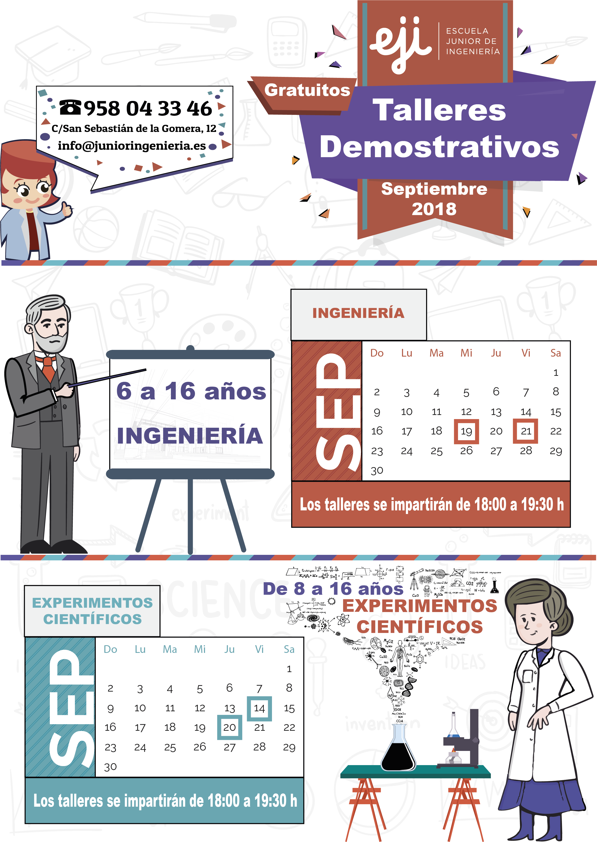 Talleres demostrativos de ingeniería Septiembre