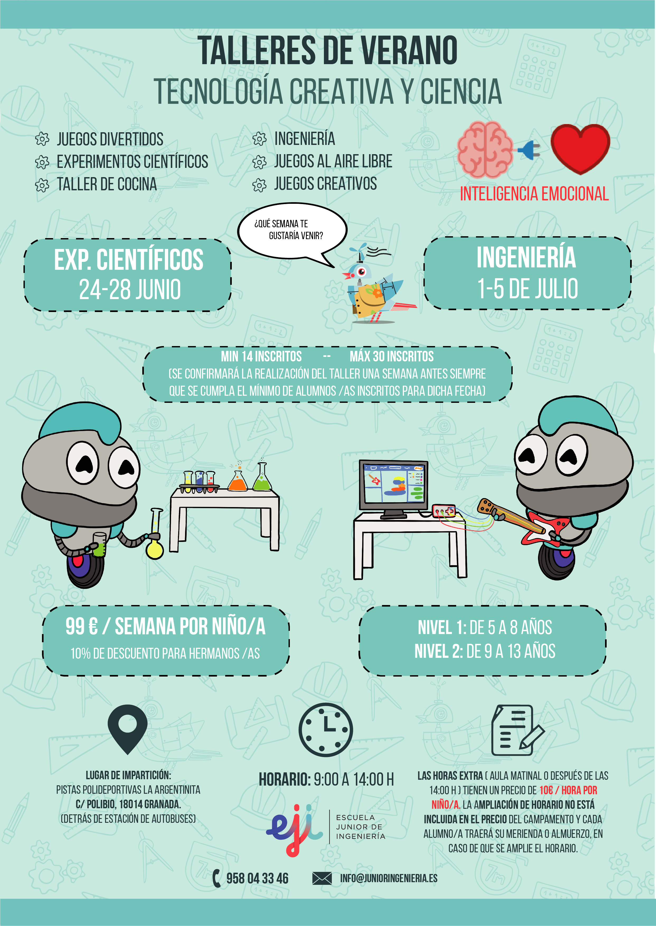 Taller de verano Tecnología Creativa y Ciencia