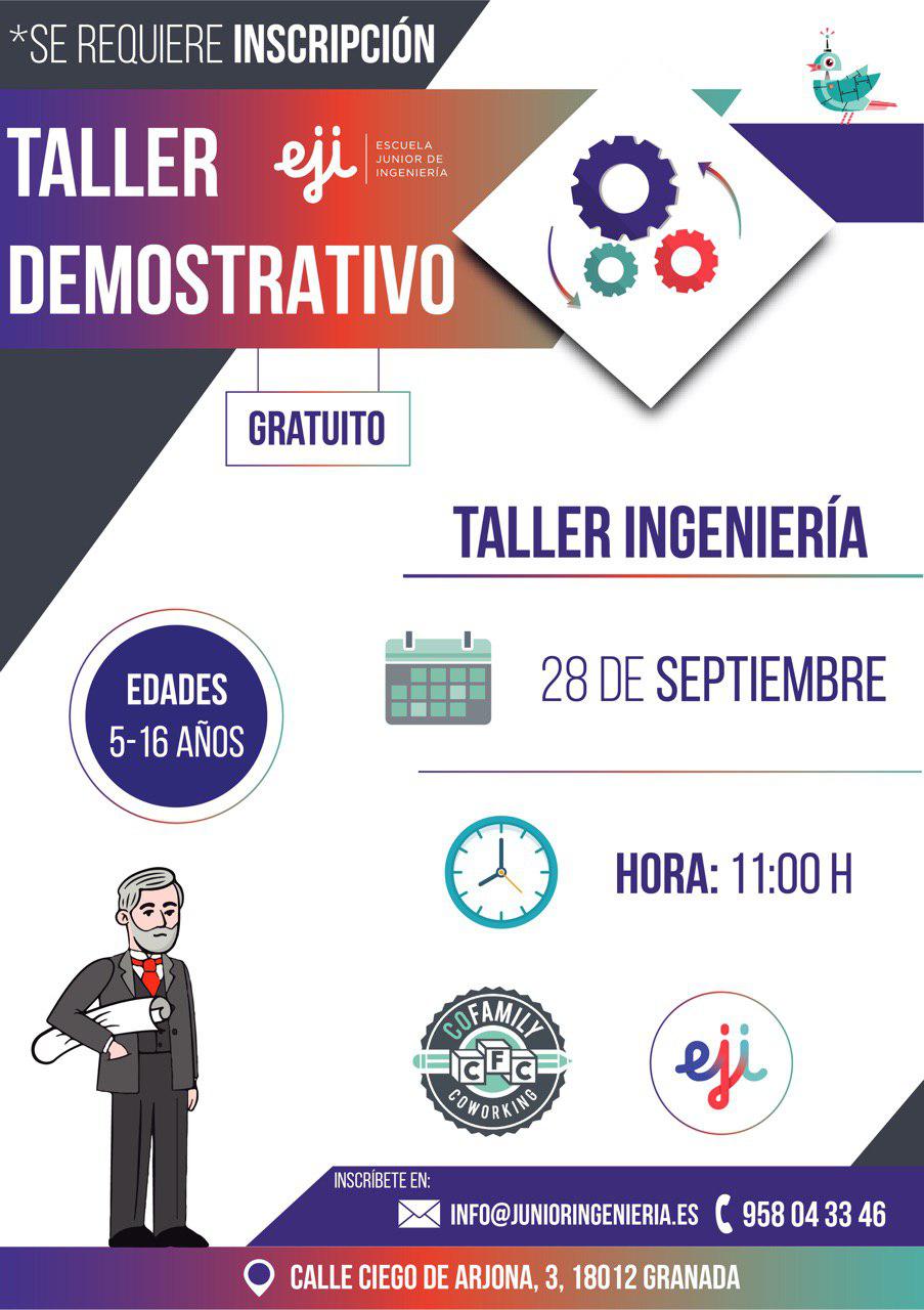 Taller de Ingeniería para niños en Cofamily