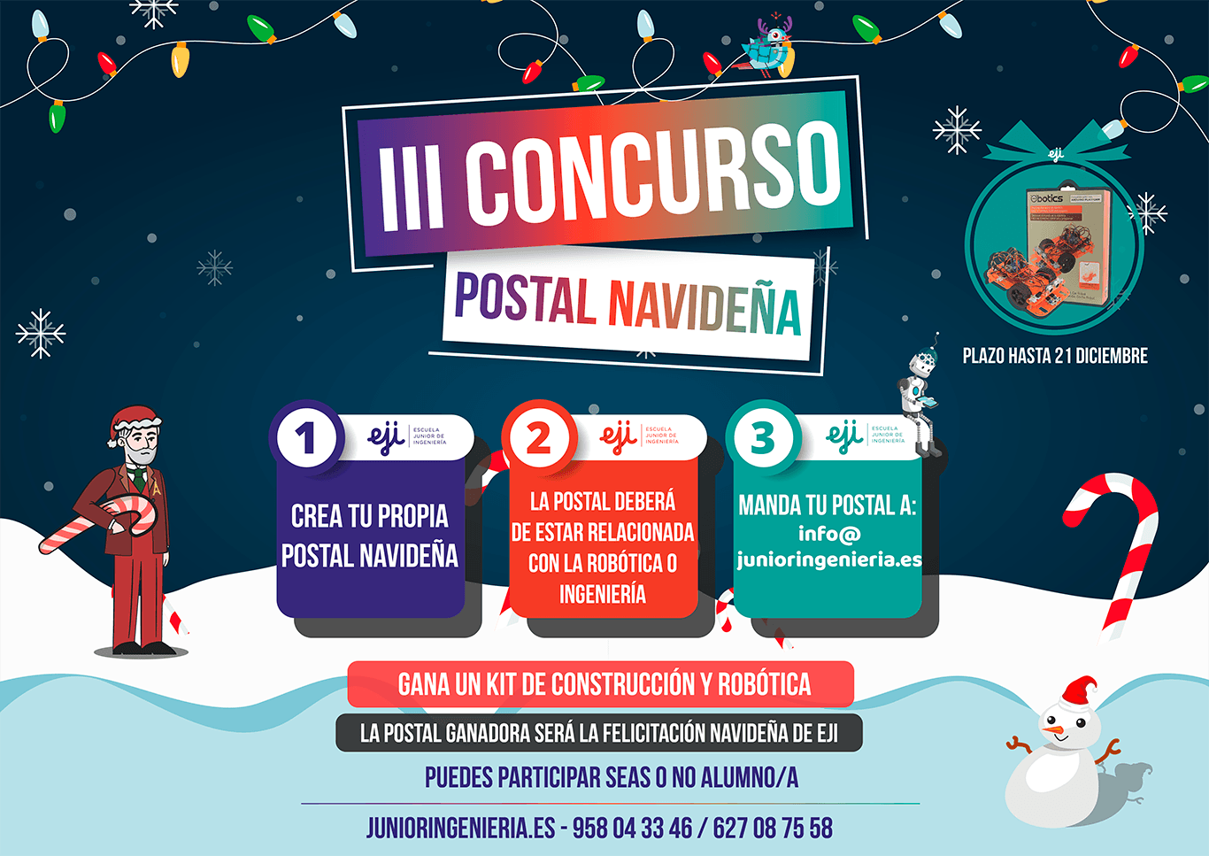 Concurso postal navideña ingeniería